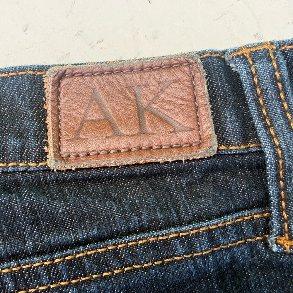 Anne Klein Metropolitan Straight Leg Jeans - Dark Indigo Wash - Size 10 - Picture 2 of 11